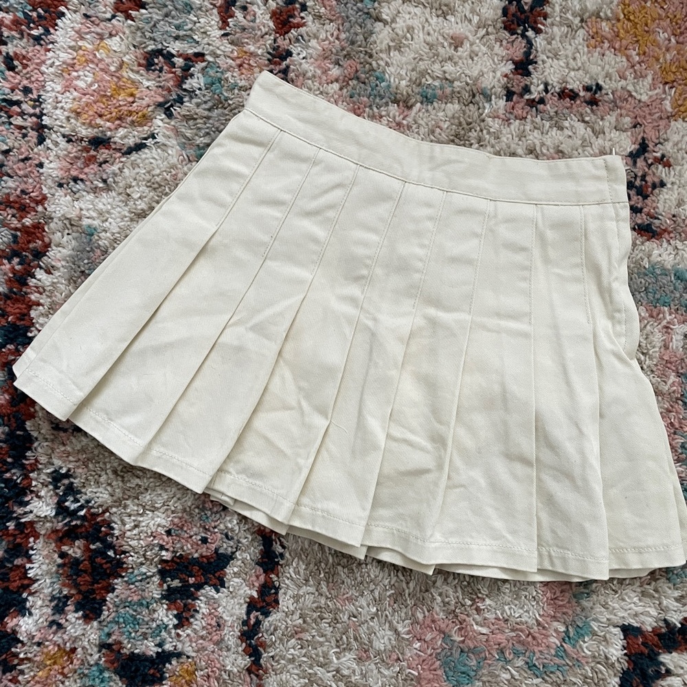 Pleated Skort